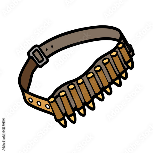 bandoliers icon, bandoliers vector illustration-simple illustration of bandoliers, perfect for bandoliers logos and icons