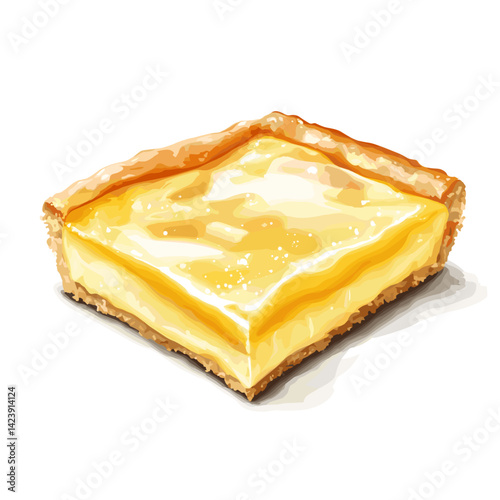 Gooey Butter Cake Slice – St. Louis Dessert Classic