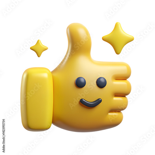 Cute Cartoon Star Character – Decorative Element for Holiday Greeting Cards and Posters