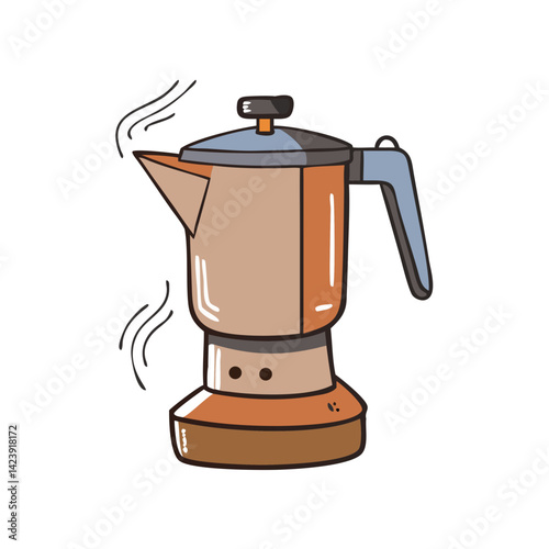 coffee maker icon, coffee maker vector illustration-simple illustration of coffee maker, perfect for coffee maker logos and icons