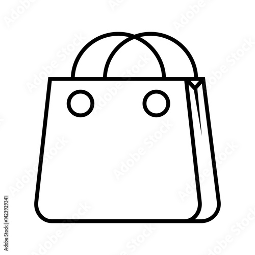 women bag icon, Tote Bag Icon Element Design