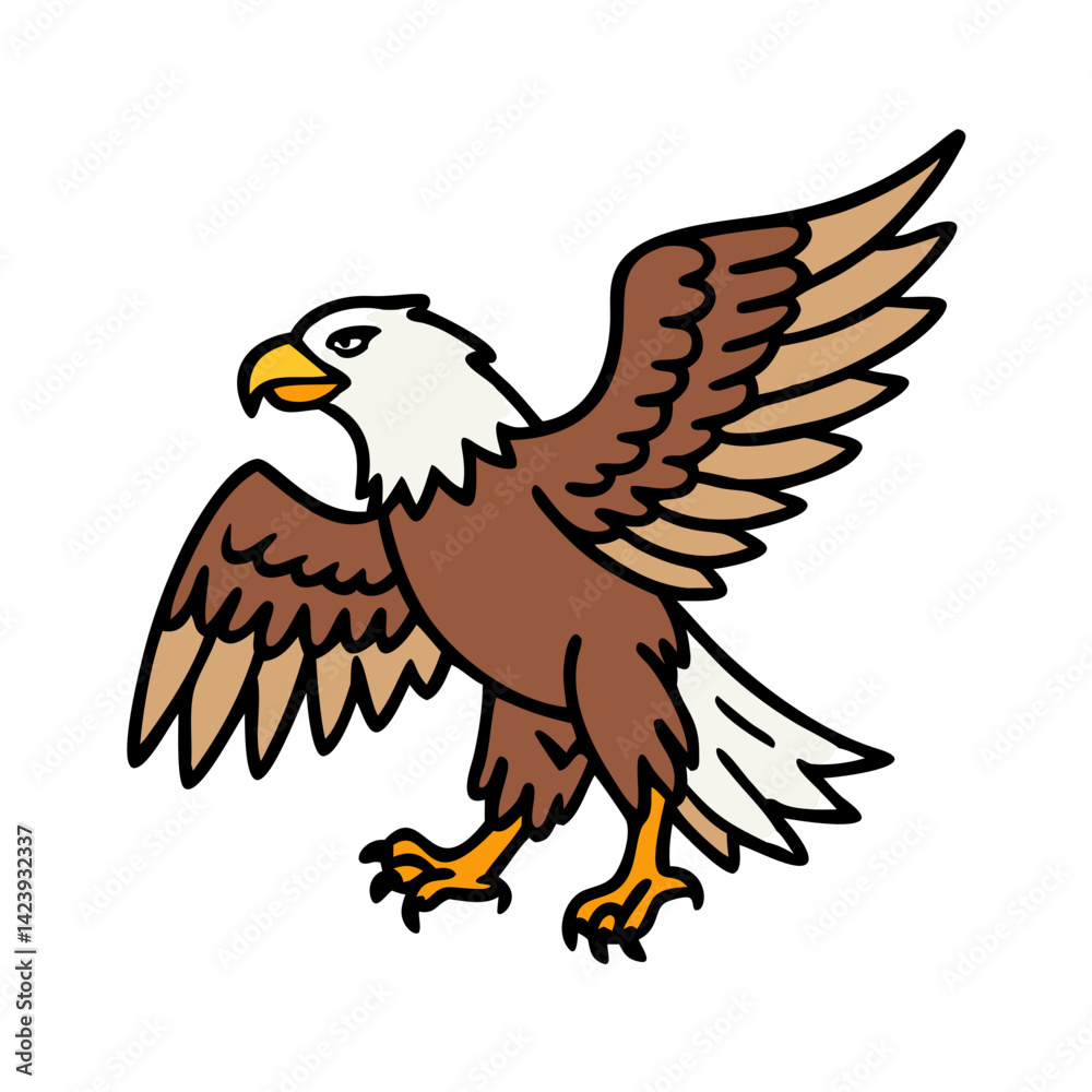 eagle icon, eagle vector illustration-simple illustration of eagle, perfect for eagle logos and icons eagle icon, eagle vector illustration-simple illustration of eagle, perfect for eagle logos and icons