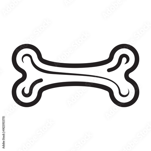 Dog Bone Icon Design