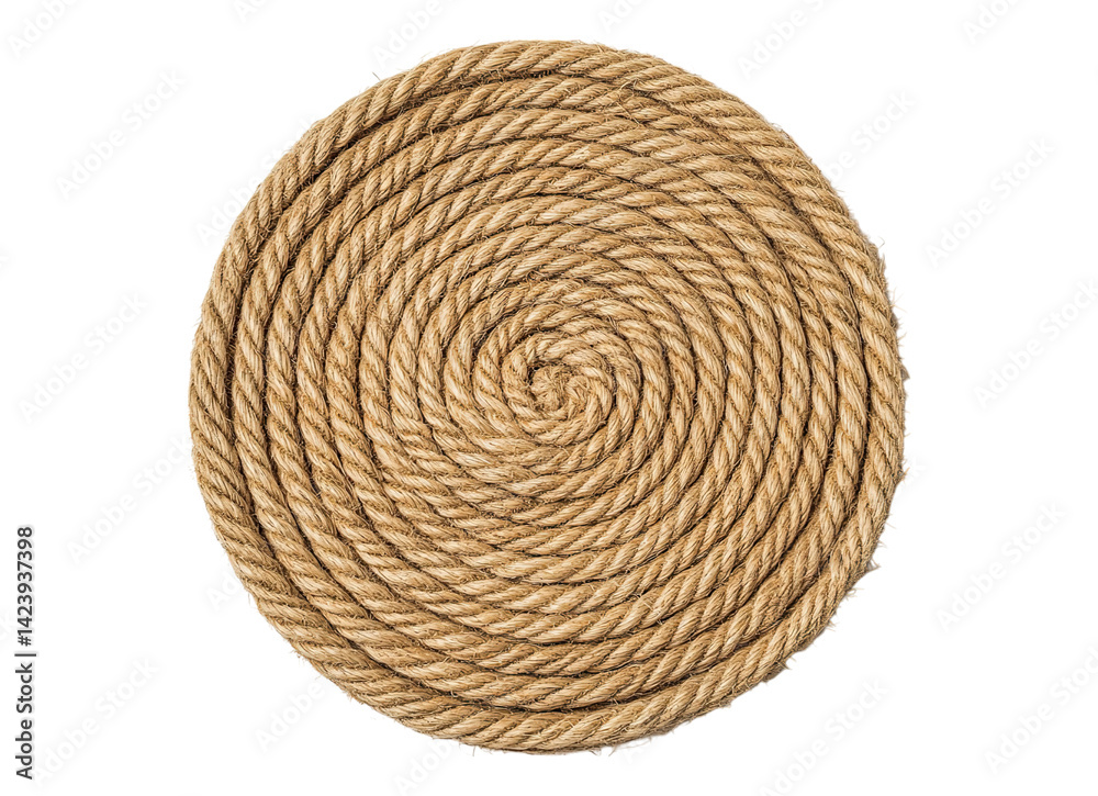 Intricately coiled natural Intricately coiled natural