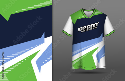 Sports jersey design background