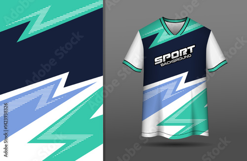 Sports jersey design background