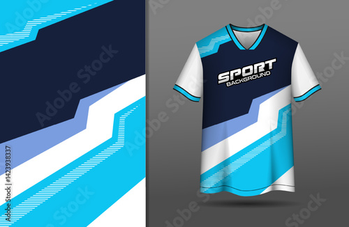 Sports jersey design background