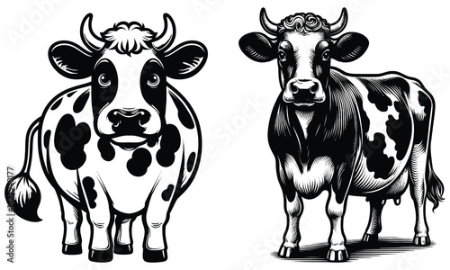 cow and calf