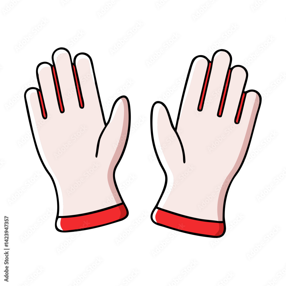 gloves icon, gloves vector illustration-simple illustration of gloves, perfect for gloves logos and icons