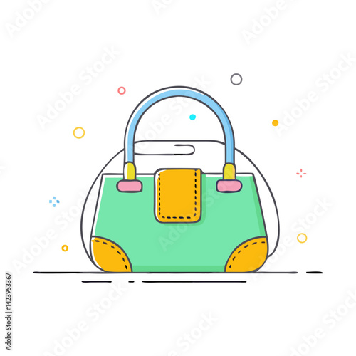 handbags icon, handbags vector illustration-simple illustration of handbags, perfect for handbags logos and icons