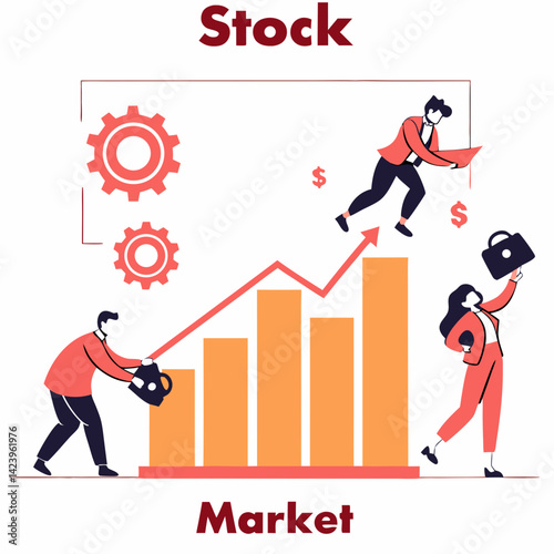 Teamwork Boosts Stock Market Growth With Collaborative Effort And Innovative Solutions