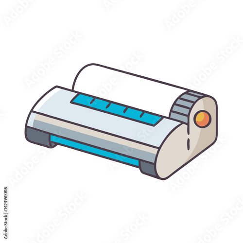 laminator icon, laminator vector illustration-simple illustration of laminator, perfect for laminator logos and icons