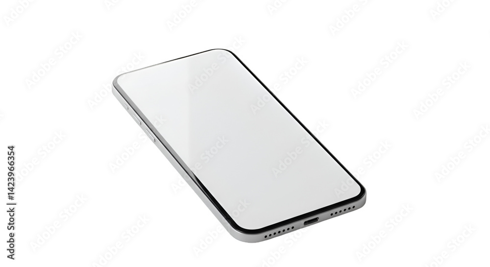 Blank smartphone screen mobile technology image Blank smartphone screen mobile technology image