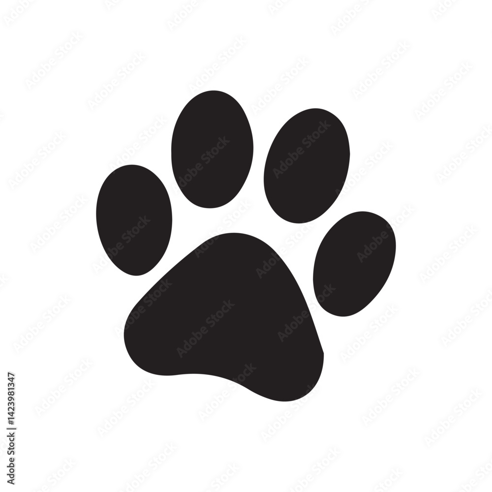 cat paw print cat paw print