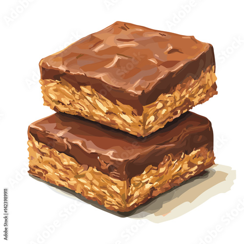 Scotcheroos Peanut Butter Chocolate Rice Bars