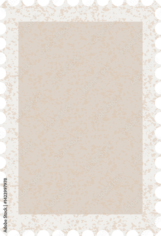 Empty Paper Stamp Empty Paper Stamp