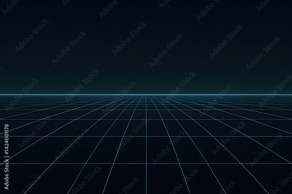 Digital abstract background featuring a grid pattern and dark space. Ideal for technology-related projects, presentations, or as a backdrop for creative work. Digital abstract background featuring a grid pattern and dark space. Ideal for technology-related projects, presentations, or as a backdrop for creative work.