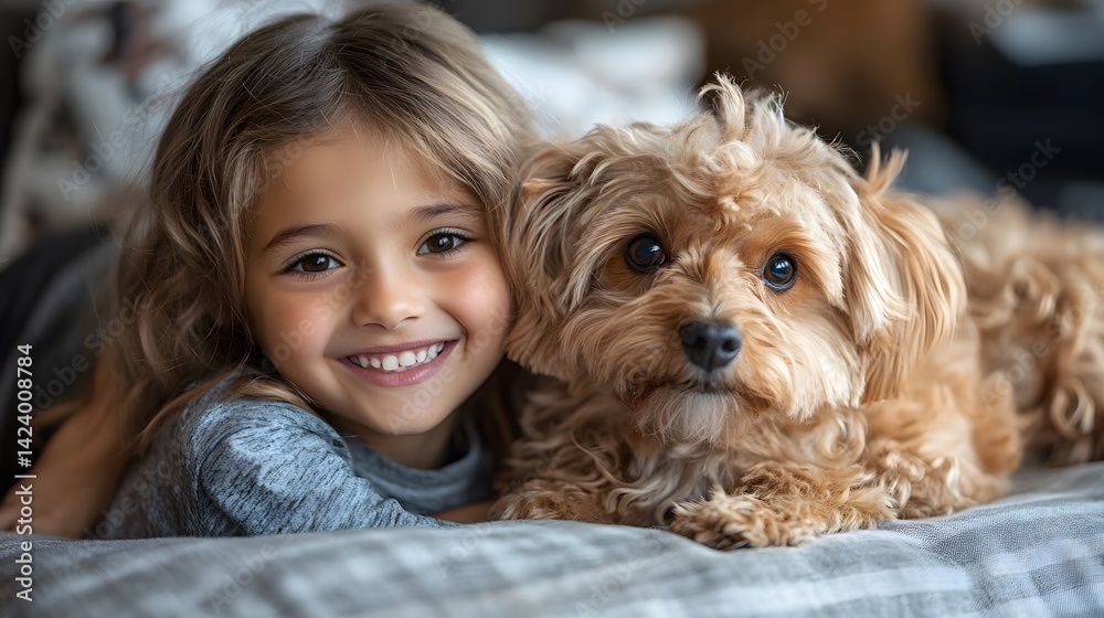 siblings laughing on sofa with dog siblings laughing on sofa with dog