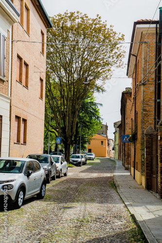 Wallpaper Mural The narrow streets of the city of Ferrara (Emilia Romagna, Italy) Torontodigital.ca