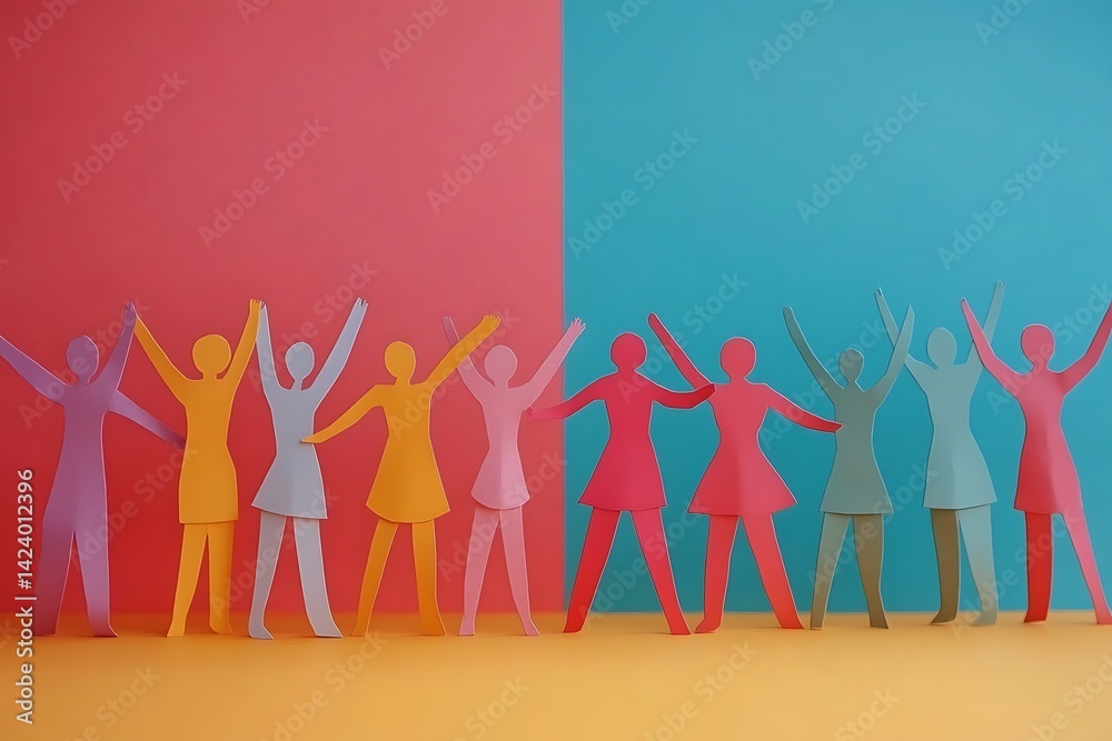 Joyful Paper People Group Celebration6 Joyful Paper People Group Celebration6
