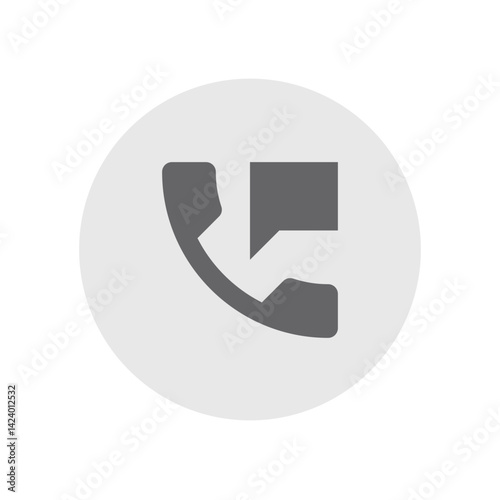Permission Phone Message Filled Icon