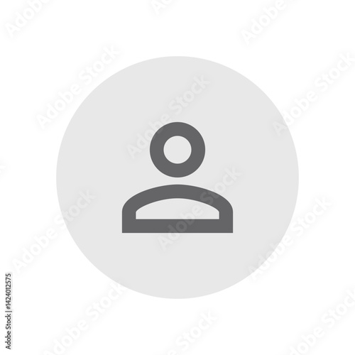Permission Identity Outlined Icon