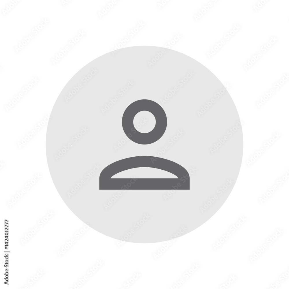 Person Outlined Icon Person Outlined Icon
