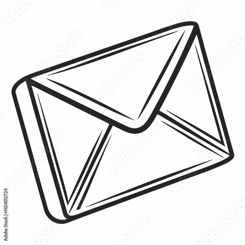 mail icon vector illustration