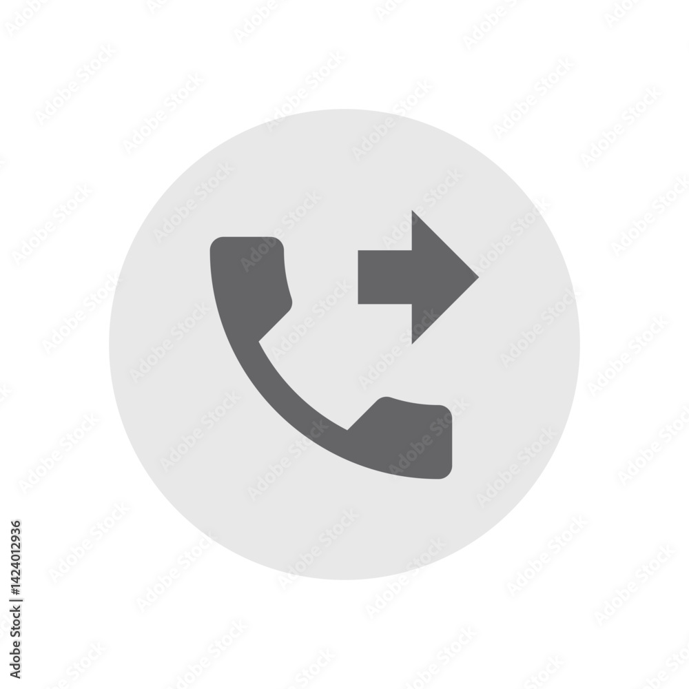 Phone Forwarded Filled Icon Phone Forwarded Filled Icon