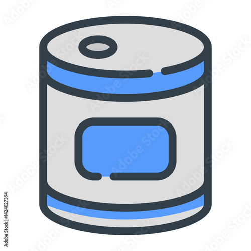 Canned Food lineal flat