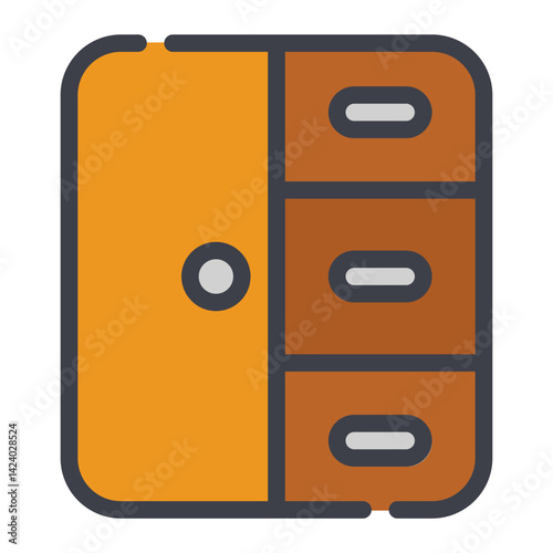 Cupboard lineal flat
