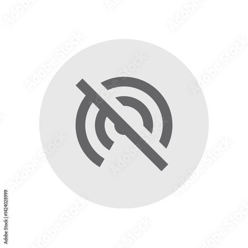 Portable WiFi Off Icon