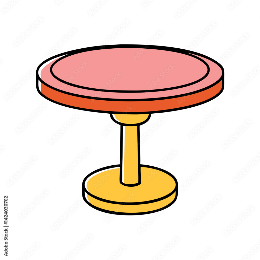 pedestal table icon, pedestal table vector illustration-simple illustration of pedestal table, perfect for pedestal table logos and icons pedestal table icon, pedestal table vector illustration-simple illustration of pedestal table, perfect for pedestal table logos and icons