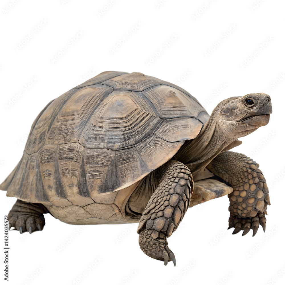 Obraz premium turtle on isolated on white background