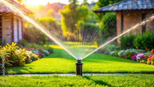Automatic Lawn Sprinkler System for Home Garden,