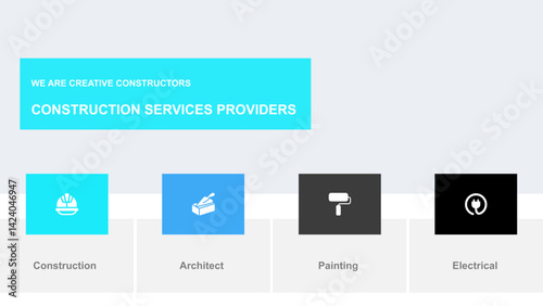 Construction Services Architects Painters and Electrical Experts