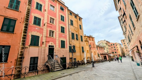 Obraz na płótnie CAMOGLI (Ligurie-Italie) w salonie