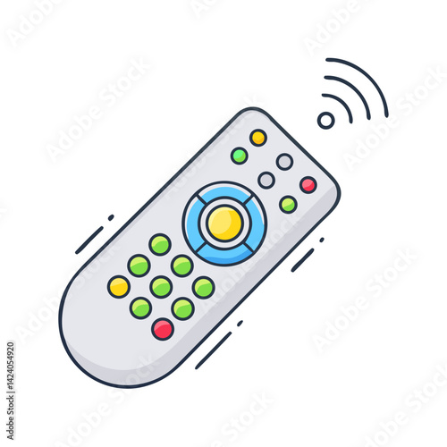 remote control icon, remote control vector illustration-simple illustration of remote control, perfect for remote control logos and icons