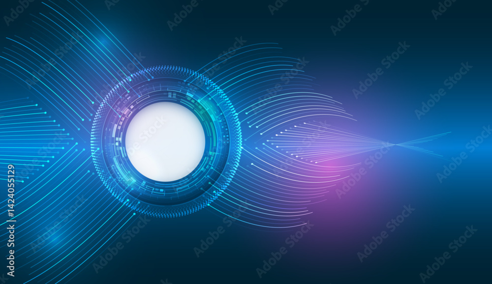 Abstract background with curved glowing lines and smooth gradient. Dynamic digital design with motion effect, data flows and modern technological style. Ideal for banner and presentation. Abstract background with curved glowing lines and smooth gradient. Dynamic digital design with motion effect, data flows and modern technological style. Ideal for banner and presentation.