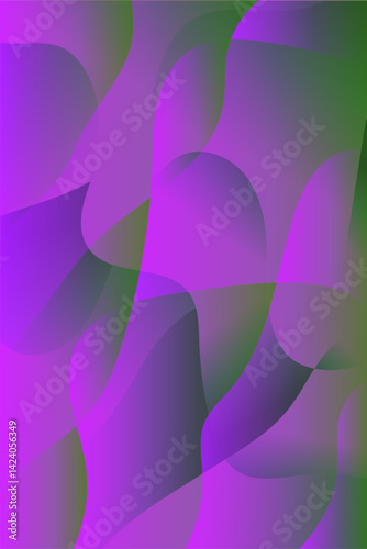 A solid wave background softly lit to create a natural, smooth texture. Vector illustration for design. 