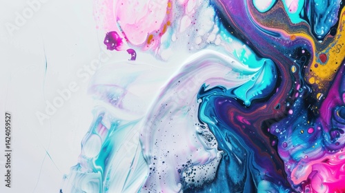 Wallpaper Mural "Unleashing Creativity: White Background Abstract Art Design Inspiration - A Journey Through Minimalist Aesthetics and Boundless Imagination" Torontodigital.ca