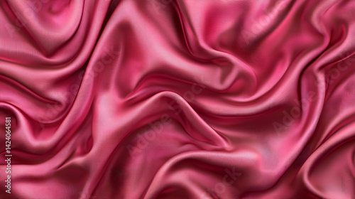 poppy red texture with fine details and slight sheen, resembling the surface of fresh paint or glossy paper  photo