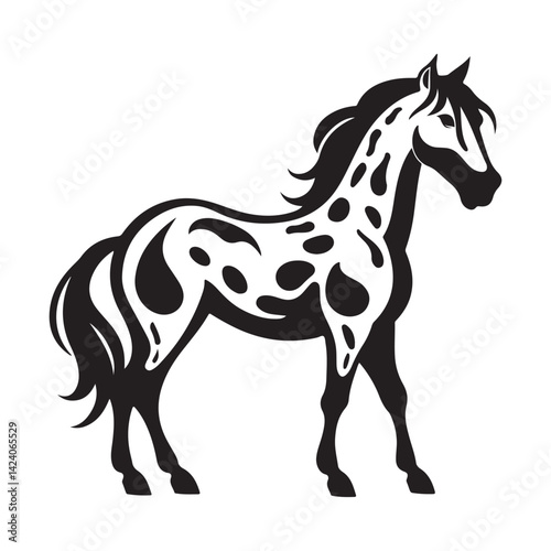 Unicorn silhouette black silhouette