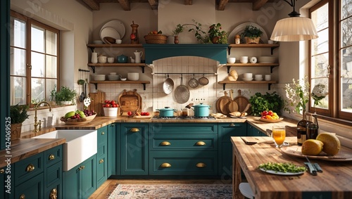 The kitchen where cozy moments and meals meet warmth