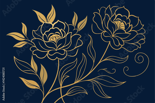 A seamless pattern of abstract dusty pink peonies and wild flowers painted in watercolor. A floral wallpaper pattern in watercolor. A botanical pattern painted in watercolor for wedding invitations