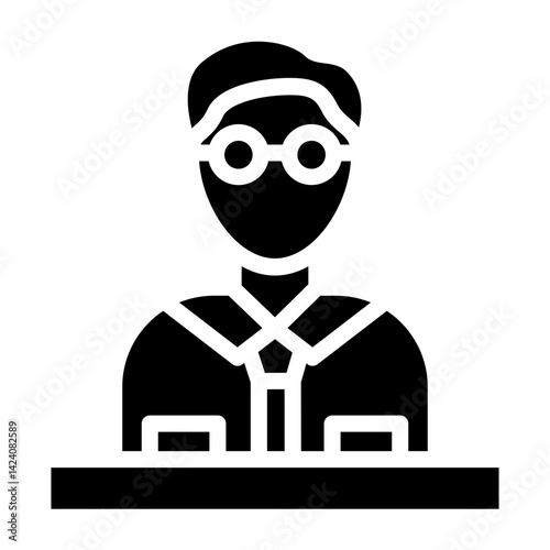 Principal Vector Glyph Icon Design