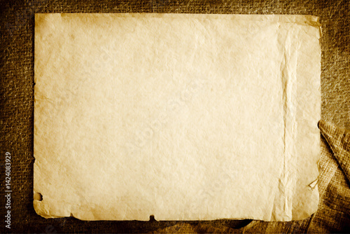 Old Paper Texture On Grunge Background