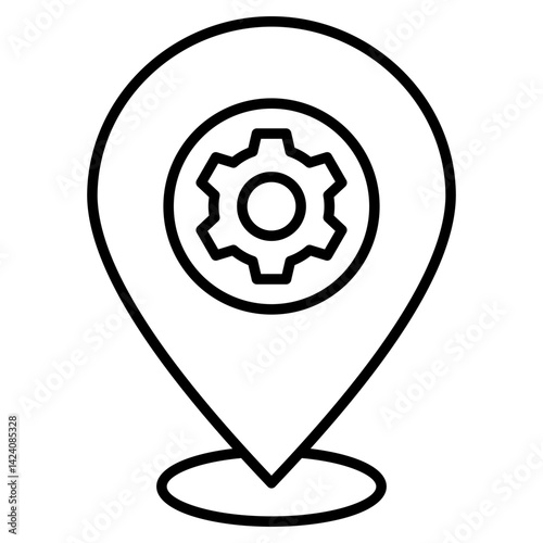location setting icon
