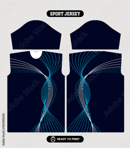 UNIQUE VECTOR JERSEY FOR SUBLIMATION BACKGROUND