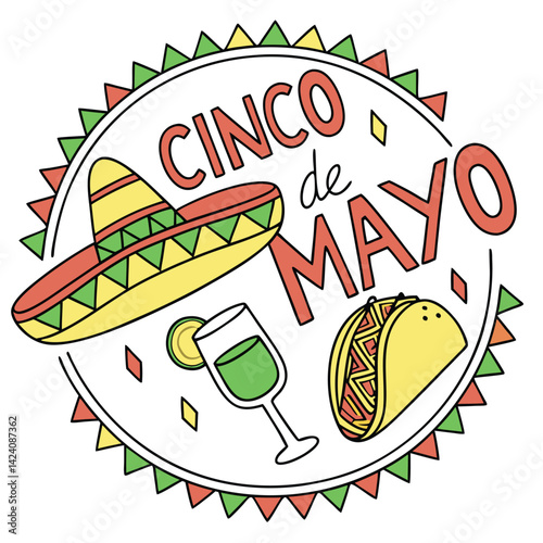 cinco de-mayo vector icon